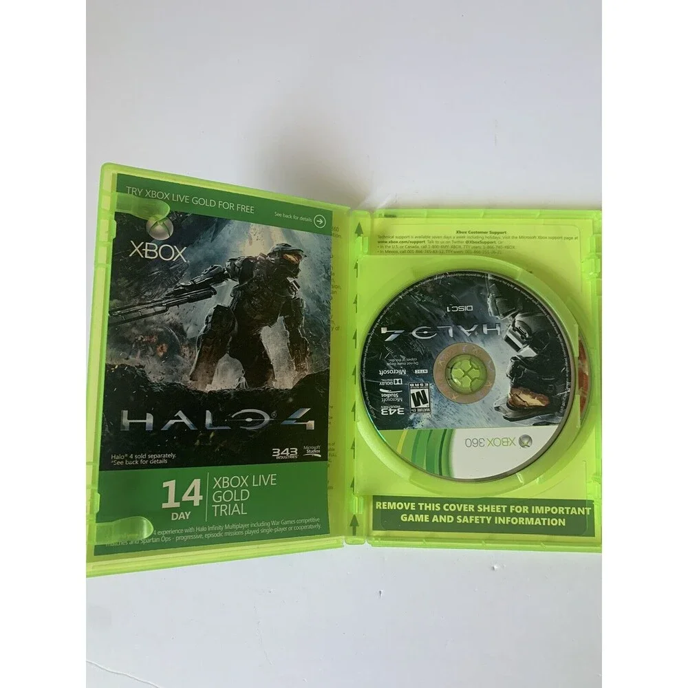 Halo‎ 4 Xbox 360 Video Game